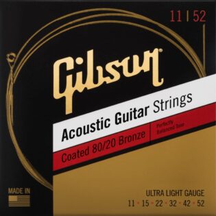 Gibson SAG-CBRW11 Coated 80/20 Bronze Acoustic Strings