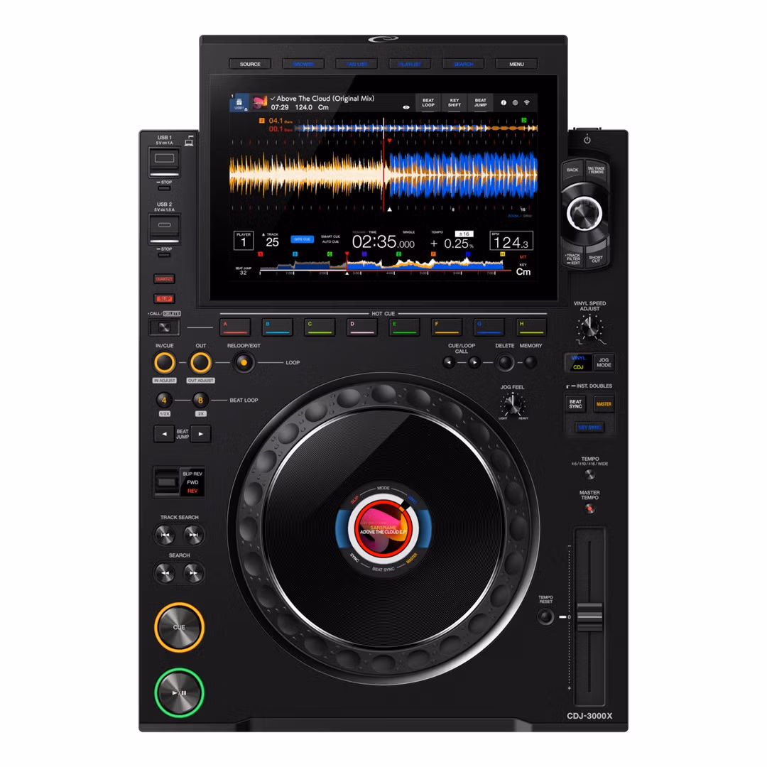 Pioneer DJ CDJ3000X Top View