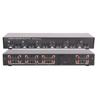 FILO SV-6D SPEAKER SELECTOR SWITCH 2IN 6OUT WITH VOLUME