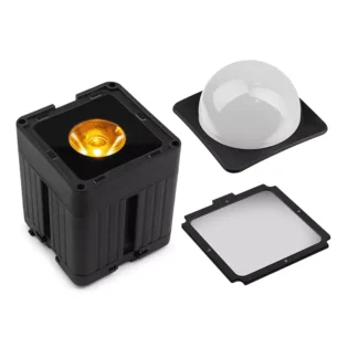 BEAMZPRO KUBE20BK LED BATTERY UPLIGHT IP65 1x 20W RGBAWUV