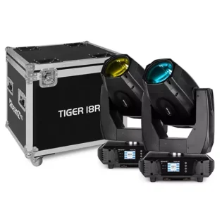 BEAMZPRO TIGER18R BSW CMY MOVING HEAD [2 IN A FLIGHTCASE]