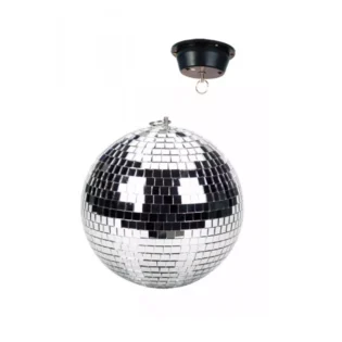 FUZZIX MB30M MIRRORBALL 30CM INCLUDING MOTOR