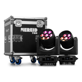 BEAMZPRO NEREID760 LED MOVING HEAD WASH IP65 7x 60W [2 PIECES IN FLIGHTCASE]
