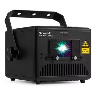 BEAMZ PHOENIX3000 ANALOG LASER RGB 3W