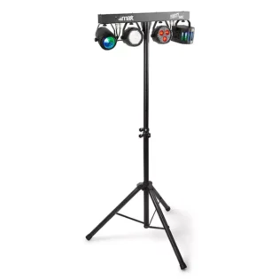 BEAMZ PARTYBAR09 SET JELLY MOON, DERBY, PAR AND STROBE RGBW