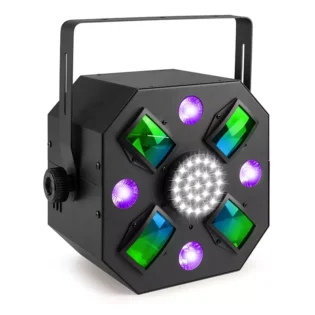 BEAMZ MULTIACE3 LED EFFECT STROBE 25x 0.5W LED 10x 3W RGBAWUVP