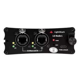 LIGHTSHARK LSNODE4 DMX512 XLR5 4X OUTPUT NODE