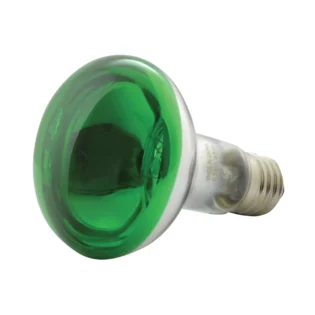 QTX R80-G COLOURED REFLECTOR LAMP GREEN E27