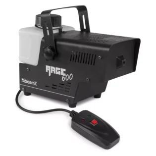 BEAMZ RAGE600I SMOKE MACHINE 600W WIRED REMOTE