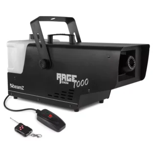 BEAMZ RAGE1000 SNOW MACHINE 1000W WIRELESS REMOTE