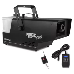 BEAMZ RAGE1800 SNOW MACHINE 1800W WIRELESS REMOTE