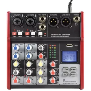 CITRONIC - CSM-4 MUSIC MIXER WITH BT/USB/MP3