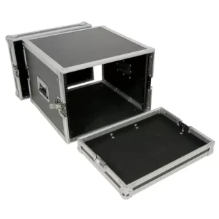 CITRONIC RACK:8U FLIGHTCASE 19INCH 8U