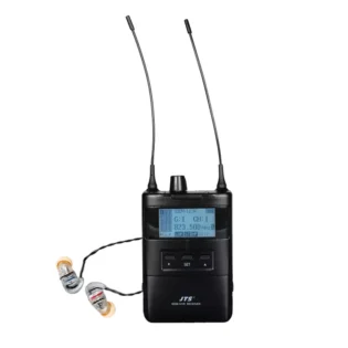 JTS SIEM-121R/IE-1 IN-EAR MONITORING SYSTEM RECEIVER FOR SIEM-121T UHF 506-542MHz