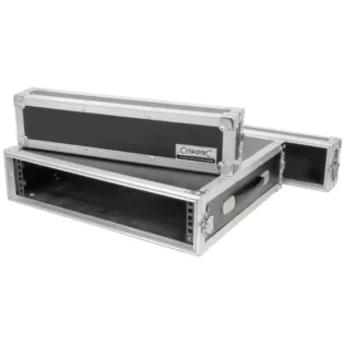 CITRONIC RACK:2U FLIGHTCASE 19INCH 2U