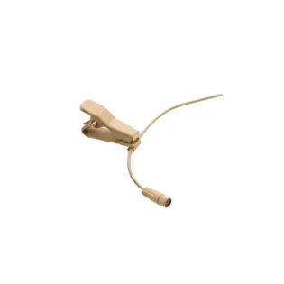 JTS CM-125iFCS SUB-MINIATURE LAPEL MICROPHONE BEIGE 3.5mm