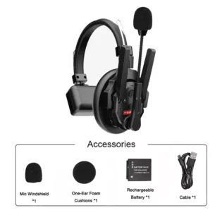 SYNCO XTALKPROX1 1 PIECE HEADSET INTERCOM - RED MASTER