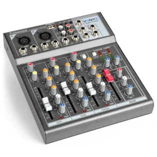 Vonyx - VMM-F401 MUSIC MIXER WTH MP3/USB