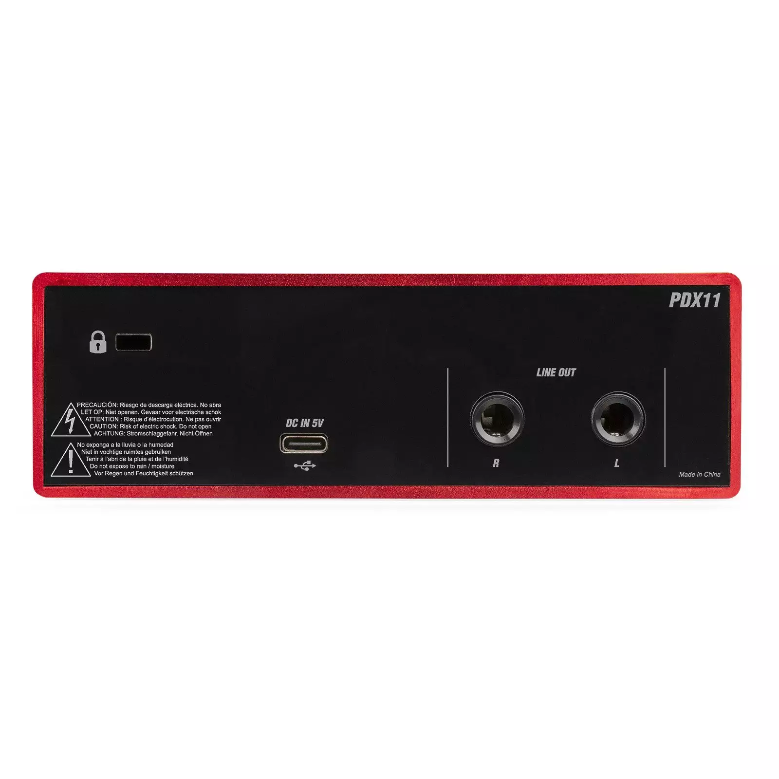 PDM PDX11 USB AUDIO INTERFACE SINGLE CHANNEL - Image 4