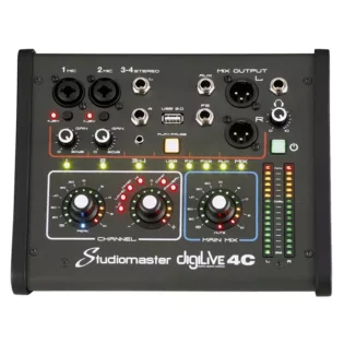 STUDIOMASTER DIGILIVE4C 4 CH DIGITAL CONSOLE