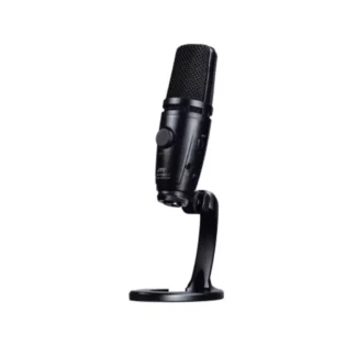 JTS JS-1PPLUS USB DUAL CAPSULE CONDENSER STUDIO MICROPHONE WITH SWITCH BLACK