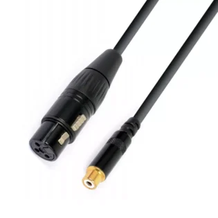 PDC CX138 SIGNAL LEAD XLR FEMALE  - RCA FEMALE 0.15M