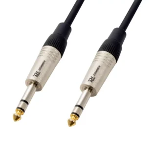 PDC CX80-1 SIGNAL LEAD 6.3MM STEREO MALE  - 6.3MM STEREO MALE 1.5M