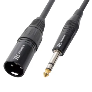 PDC CX44-1 SIGNAL LEAD XLR MALE  - 6.3MM STEREO MALE 1.5M