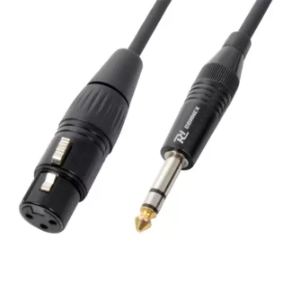 PDC CX46-1 SIGNAL LEAD XLR FEMALE  - 6.3MM STEREO MALE 1.5M