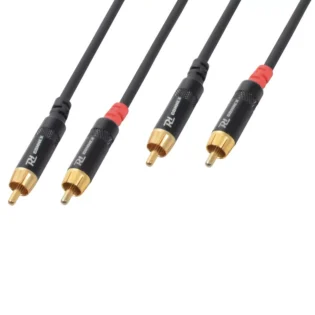PDC CX94-1.5 SIGNAL LEAD 2X RCA MALE  - 2X RCA MALE 1.5M