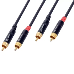 PDC CX94-3 SIGNAL LEAD 2X RCA MALE  - 2X RCA MALE 3M