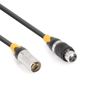 PDC CX104-12 DMX LEAD XLR MALE  - XLR FEMALE 12M