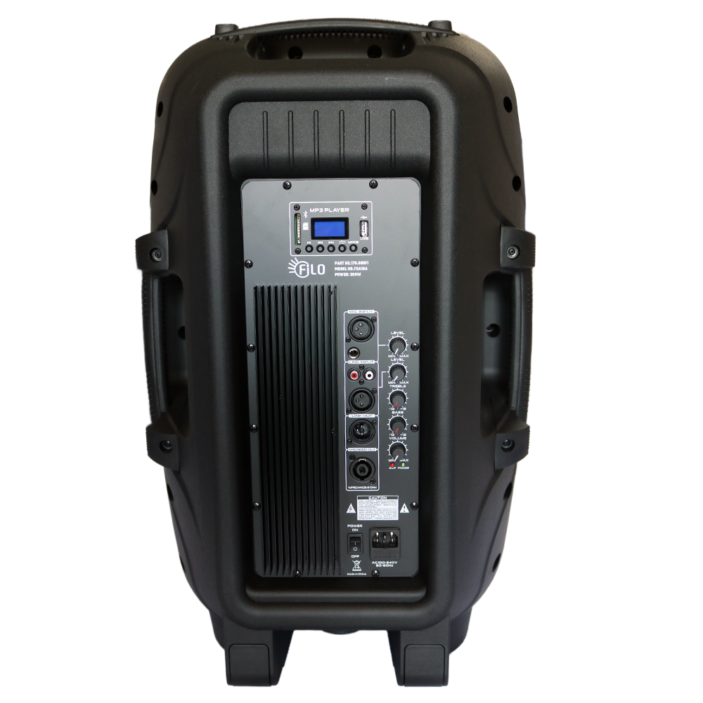 FILO FDA15A ACTIVE MOULDED SPEAKER MP3/USB/SD/FM/BT 15in 200W - Image 2