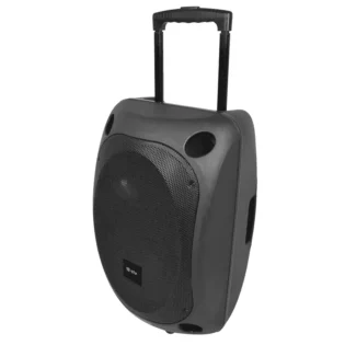 QTX QOVA-12PA ACTIVE PORTABLE PA SPEAKER 12IN BLACK 50W 8 OHM