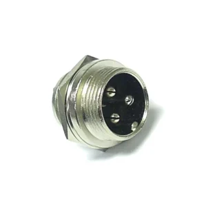 TVA CONNECTOR MULTIPIN MALE CHASSIS MOUNT 3Pin