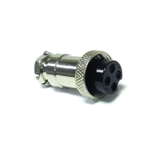 TVA CONNECTOR MULTIPIN FEMALE INLINE 4Pin