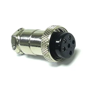TVA CONNECTOR MULTIPIN FEMALE INLINE 6Pin