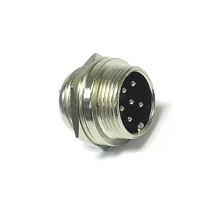 TVA CONNECTOR MULTIPIN MALE CHASSIS MOUNT 6Pin