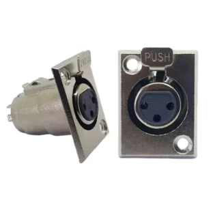 TVA CONNECTOR XLR CHASSIS MOUNT FEMALE