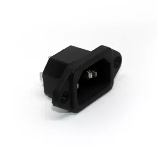 TVA CONNECTOR IEC MALE CHASSIS MOUNT
