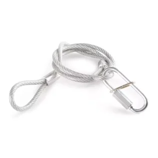 BEAMZ SAF65 SAFETY CABLE 95CM X 5MM 65KG