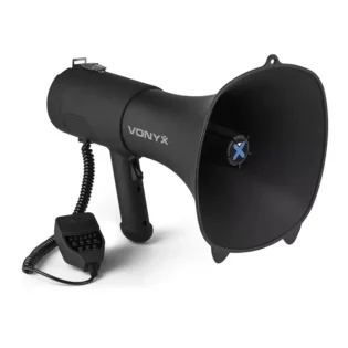 VONYX MEG090 MEGAPHONE REC/SIREN/USB/BT/BATTERY 90W