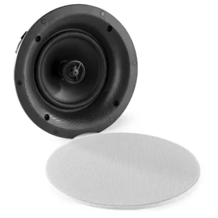 PDM FCS8 CEILING SPEAKER FRAMELESS 8INCH WHITE 40W 100V