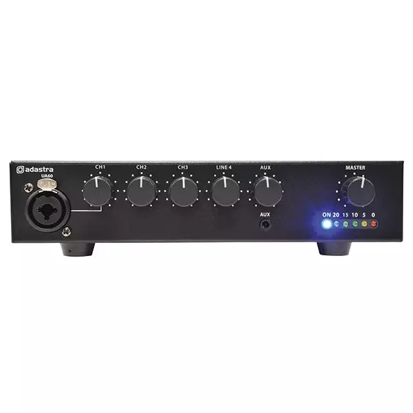 ADASTRA UA60 MIXER AMPLIFIER 100V 60W