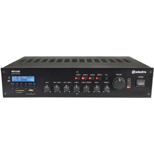 ADASTRA RM120D MIXER AMPLIFIER USB/BT/FM/DAB+ 100V 120W