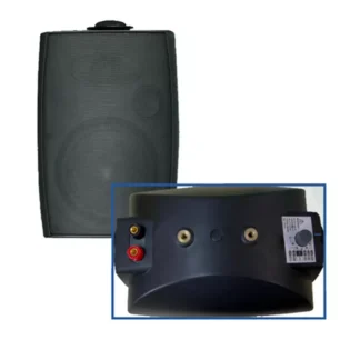 FILO - CAVSM6B 6" MOULDED SPEAKER & DOME TWEETER W/BRACKET 40W BLACK