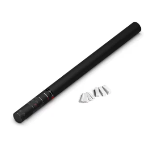 FILOFX HANDHELD CONFETTI CANNON 80CM WHITE