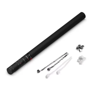 MAGICFX HANDHELD STREAMER CANNON 80CM WHITE & SILVER