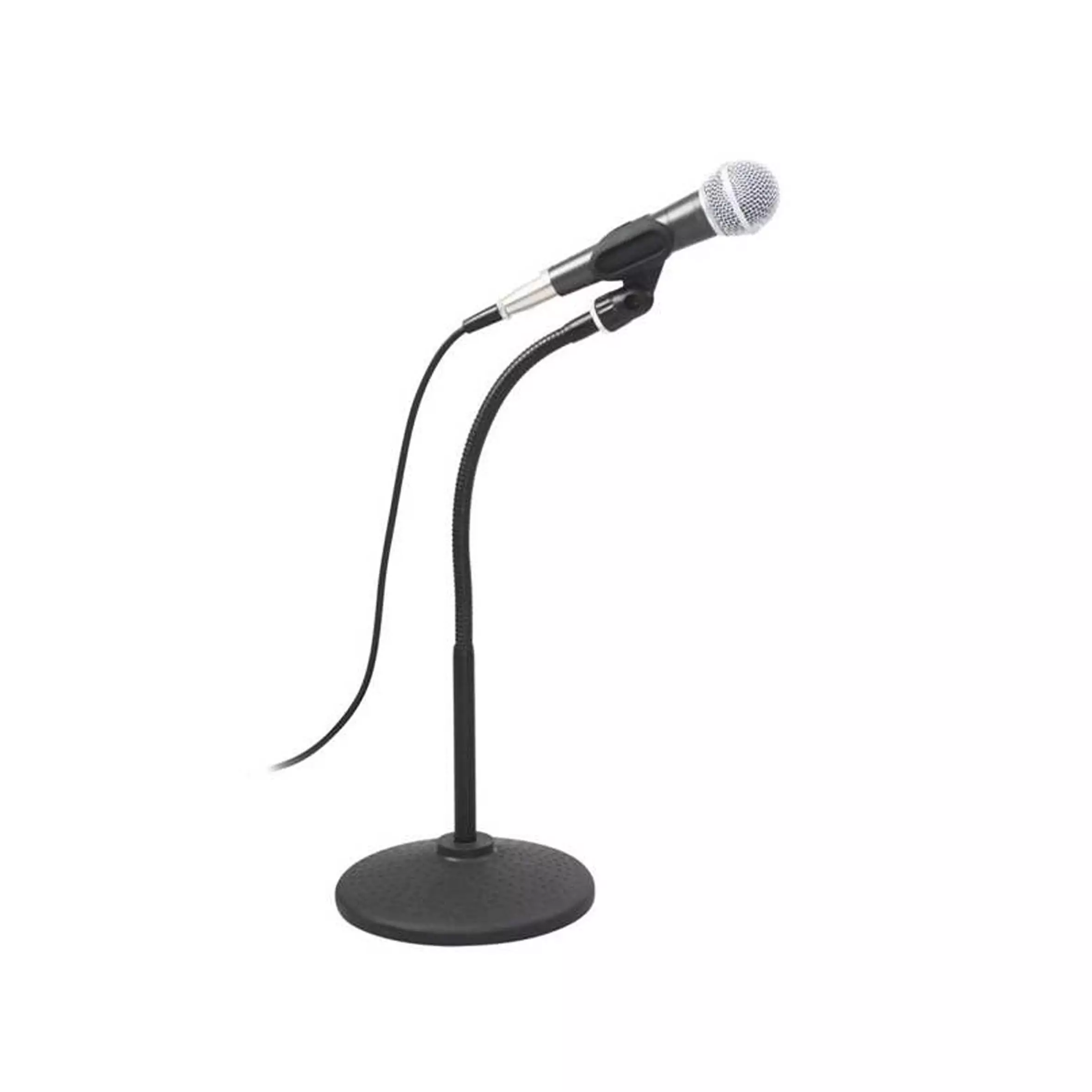 ATHLETIC MICROPHONE STAND WITH GOOSENECK