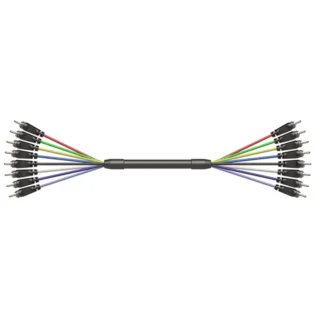 Roxtone - 6M SIGNAL LEAD 8 RCA M – 8 RCA M